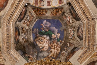 Dio come Creatore tra gli Angeli, c.1529 da Giovanni Antonio Pordenone
