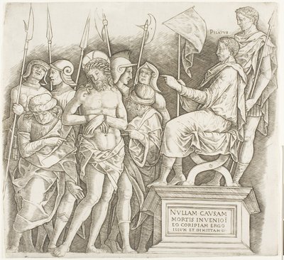 Cristo davanti a Pilato da Giovanni Antonio da Brescia