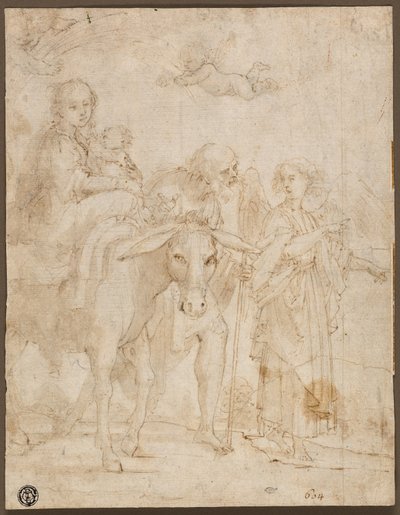Fuga in Egitto da Giovanni Baglione