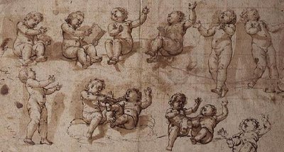 Studi di putti da Giovanni Baglione
