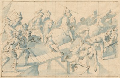 Una battaglia su un ponte da Giovanni Balducci