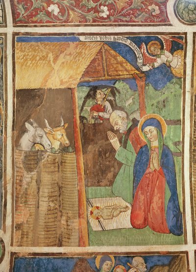 La Natività, c.1480 da Giovanni Baleison