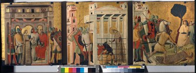 Storie di San Columba da Giovanni Baronzio da Rimini