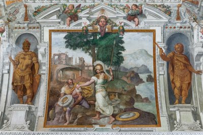 Ulisse e Minerva da Giovanni Battista Castello