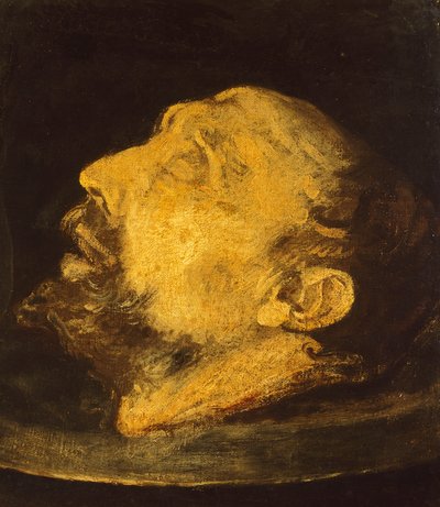 La testa di San Giovanni Battista su un piatto da Giovanni Battista (1567 1633) Crespi