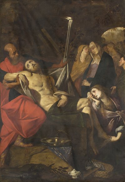 Compianto su Cristo da Giovanni Battista  Crespi