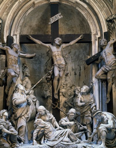 Passione, gruppo di sculture di Giovanni Battista Barberini, Chiesa di Sant