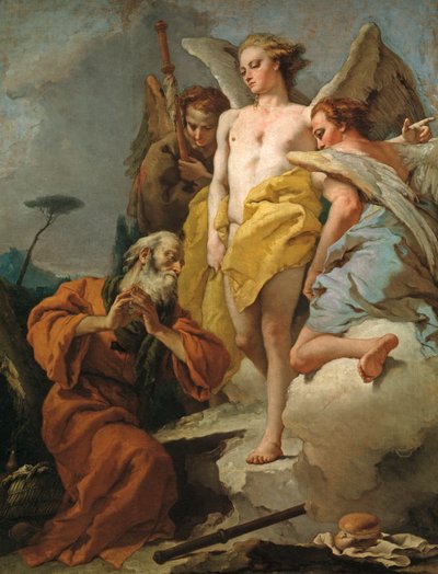 Abramo e i tre angeli da Giovanni Battista Tiepolo