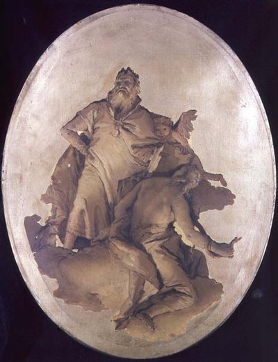 Allegoria del Merito e della Prudenza da Giovanni Battista Tiepolo