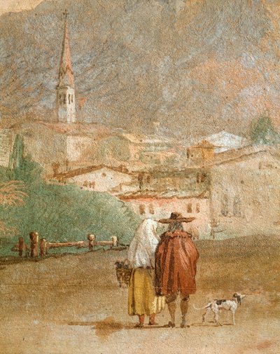 Paesaggio con Cupido da Giovanni Battista Tiepolo