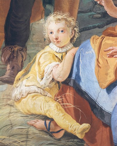 Bambino, di Giambattista Tiepolo, Palazzo Arcivescovile, Udine, Italia da Giovanni Battista Tiepolo