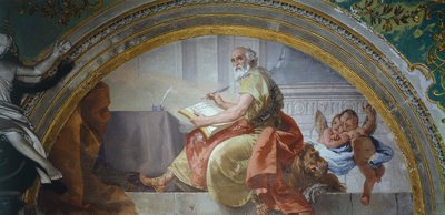 Italia, Bergamo, Cappella Colleoni, San Marco Evangelista da Giovanni Battista Tiepolo