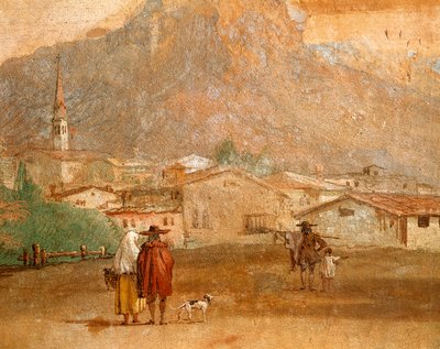 Paesaggio con Cupido da Giovanni Battista Tiepolo