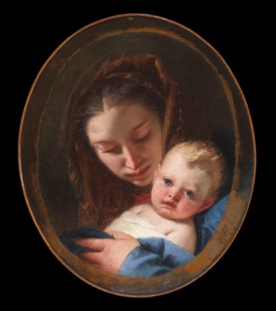 Madonna col Bambino, c.1730-45 da Giovanni Battista (1696 1770) Tiepolo