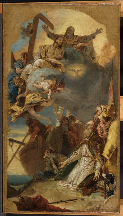Martirio di San Clemente, c.1734-39 da Giovanni Battista Tiepolo
