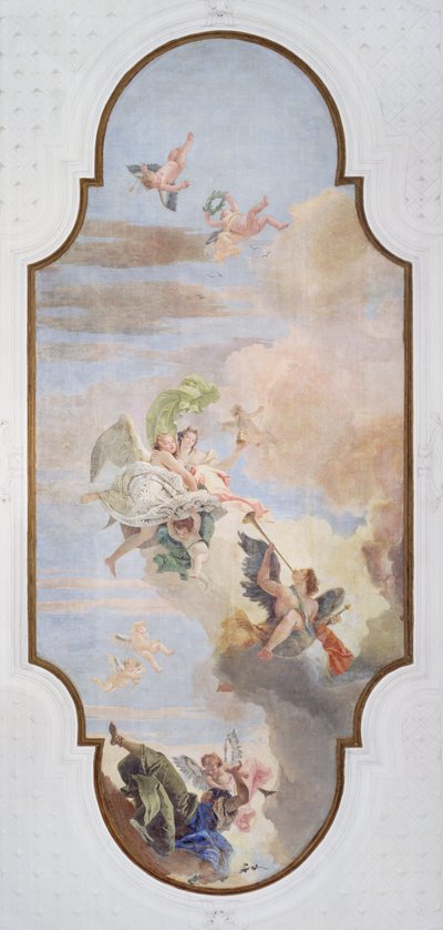 Il Trionfo della Fortezza e della Prudenza da Giovanni Battista Tiepolo