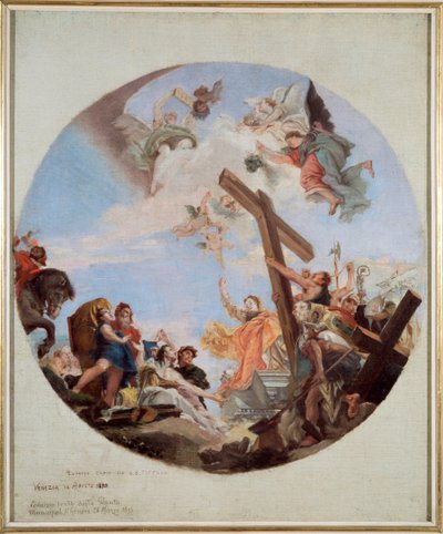 Il ritrovamento della vera croce da Giovanni Battista Tiepolo