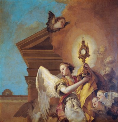 Visione di San Pascual Bailón, dettaglio dell