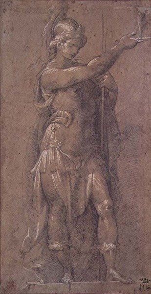 Minerva, c.1605-09 da Giovanni Battista 1567 1633 Crespi