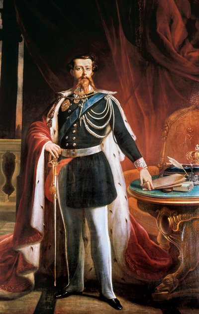 Ritratto di Vittorio Emanuele II (1820-1878) da Giovanni Battista Biscarra