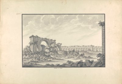Rovine a Troye da Giovanni Battista Borra