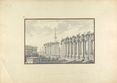 Veduta delle rovine dell