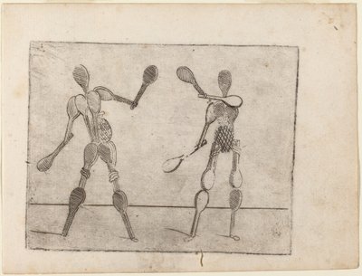 Da "Bizzarie di varie Figure" da Giovanni Battista Bracelli