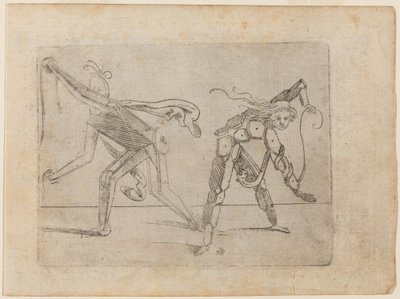 Da "Bizzarie di varie Figure" da Giovanni Battista Bracelli