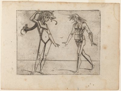 Da "Bizzarie di varie Figure" da Giovanni Battista Bracelli