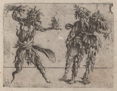 Da "Bizzarie di varie Figure" da Giovanni Battista Bracelli