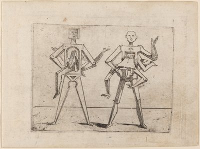 Da "Bizzarie di varie Figure" da Giovanni Battista Bracelli