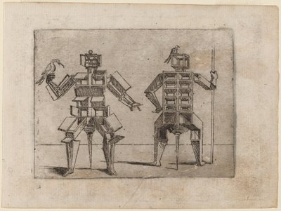 Da "Bizzarie di varie Figure" da Giovanni Battista Bracelli