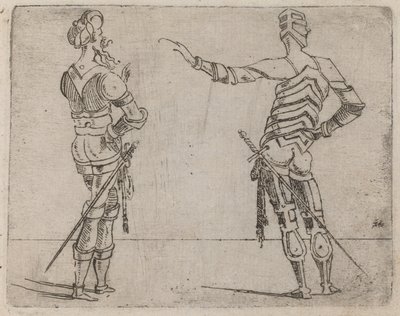 Da "Bizzarie di varie Figure" da Giovanni Battista Bracelli