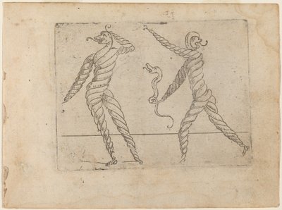 Da "Bizzarie di Varie Figure" da Giovanni Battista Bracelli