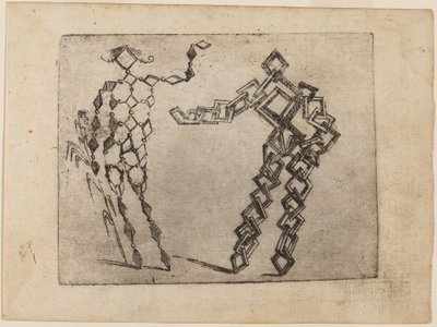 Da "Bizzarie di varie Figure" da Giovanni Battista Bracelli