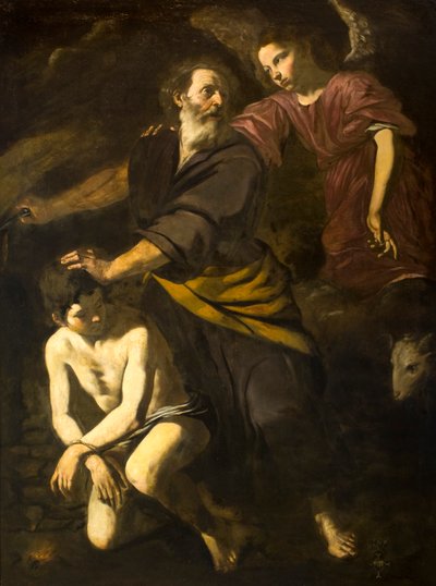 Il Sacrificio di Isacco da Giovanni Battista Caracciolo