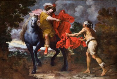 San Martino e il mendicante da Giovanni Battista Carlone