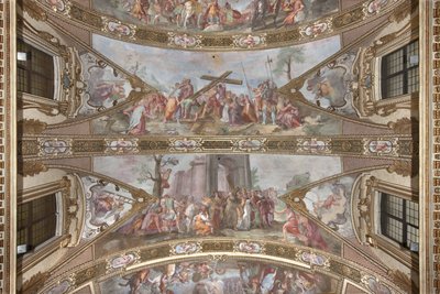 Storie della Santa Croce da Giovanni Battista Carlone