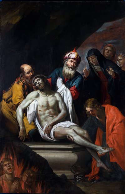 Deposizione nel sepolcro da Giovanni Battista Casoni