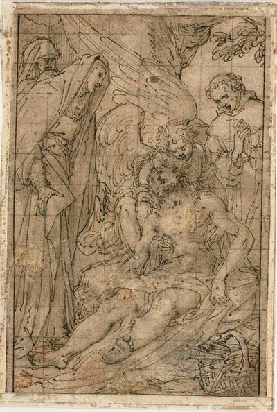 Pietà da Giovanni Battista Castello