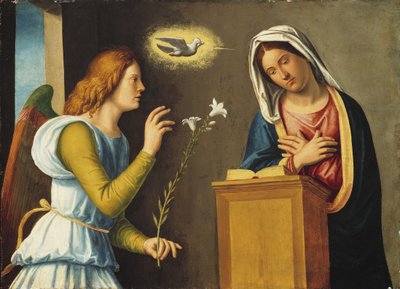 Annunciazione alla Vergine, 150005 da Giovanni Battista Cima da Conegliano