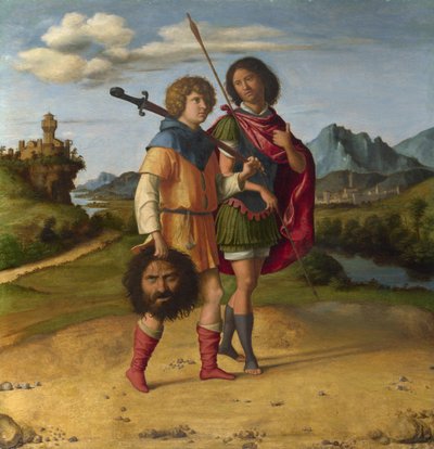Davide e Gionata, c. 1508 da Giovanni Battista Cima da Conegliano