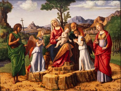 Sacra conversazione da Giovanni Battista Cima da Conegliano