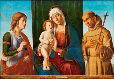 Madonna col Bambino tra i santi Orsola e Francesco d