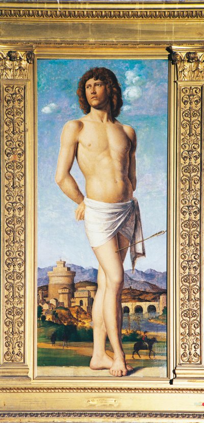 San Sebastiano, c.1502 da Giovanni Battista Cima da Conegliano