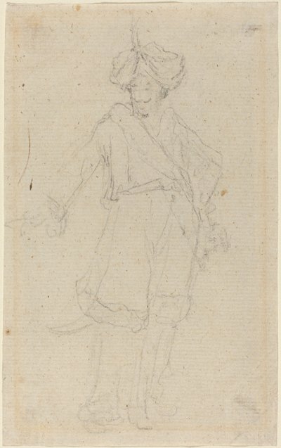 Un turco [recto] da Giovanni Battista Cipriani