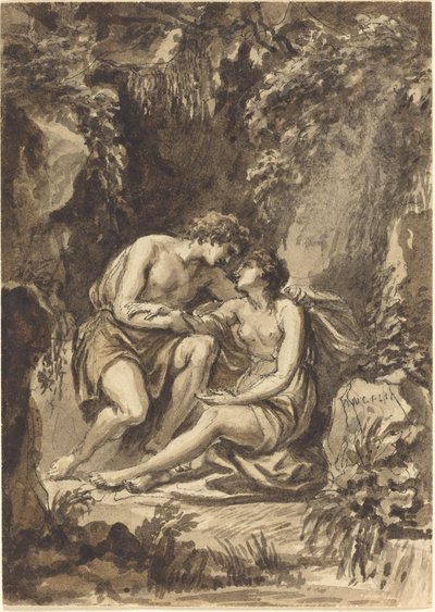 Angelica e Medoro da Giovanni Battista Cipriani