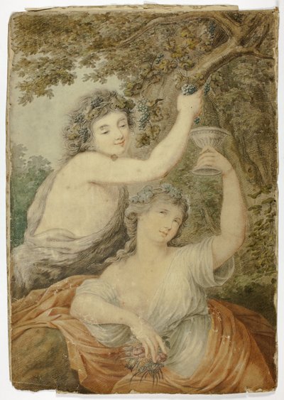 Bacco e fanciulla da Giovanni Battista Cipriani