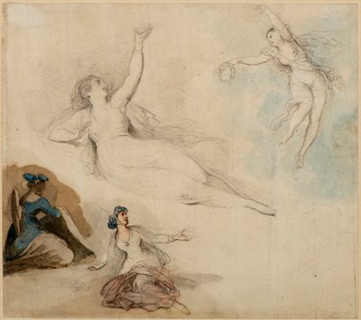 Studi di figure da Giovanni Battista Cipriani
