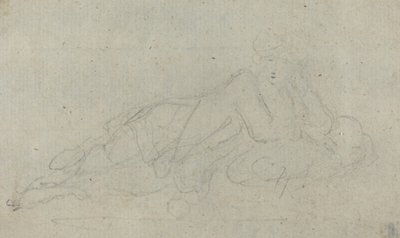 Donna reclinata da Giovanni Battista Cipriani